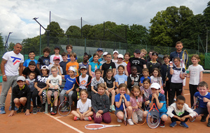 Animations de fin de l'école de tennis