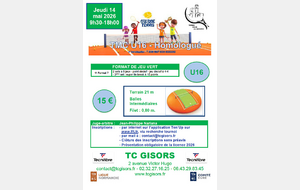 TMC U16 - Niveau Vert - Mai 2026