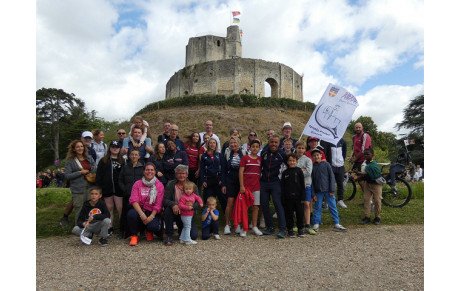 Passage de la flamme à Gisors : le TCG à l'heure olympique !
