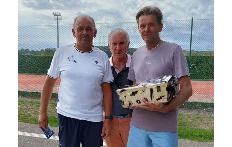 Nicolas, finaliste +55 à Gaillon Aubevoye